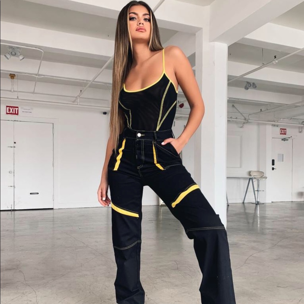 Cinnamon body suit and pant